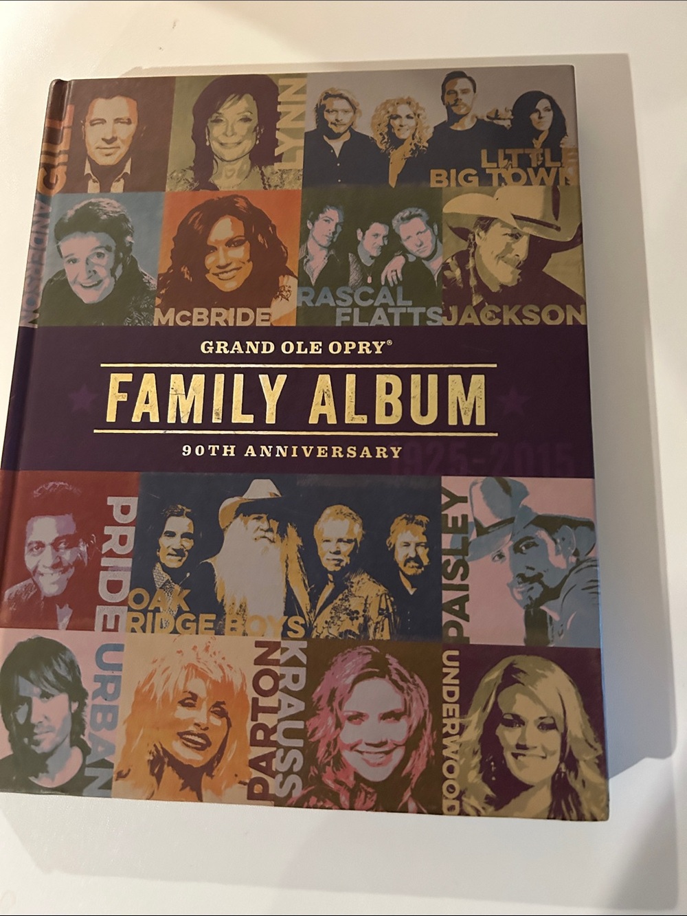 Grand Ole Opry Family Album 90th Anniversary Hardcover - Multicolor